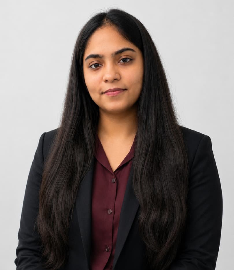 Portrait of Keya Soni, Junior Bookkeeper